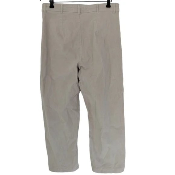 EUC Everlane The Corduroy Wide-Leg Pants - Sandstone - Size 12 - Picture 4 of 14